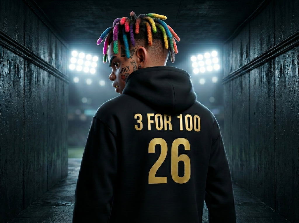 THE 3 FOR 100 HOODIE