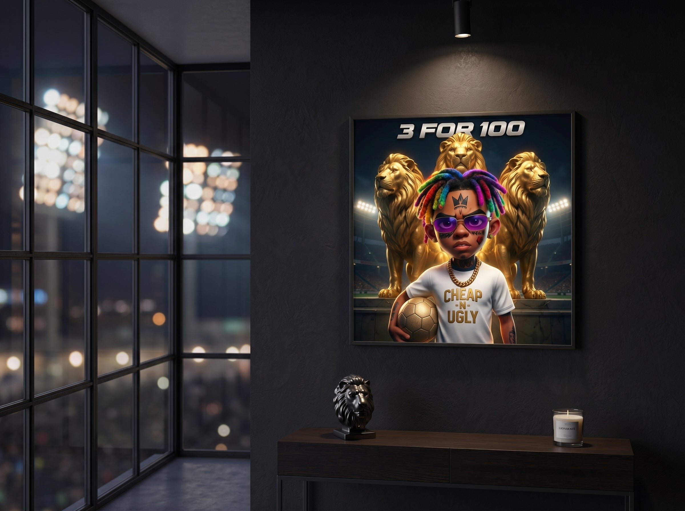 THE LIL LAME STADIUM POSTER